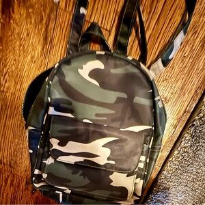 Forever 21 mini cameo backpack